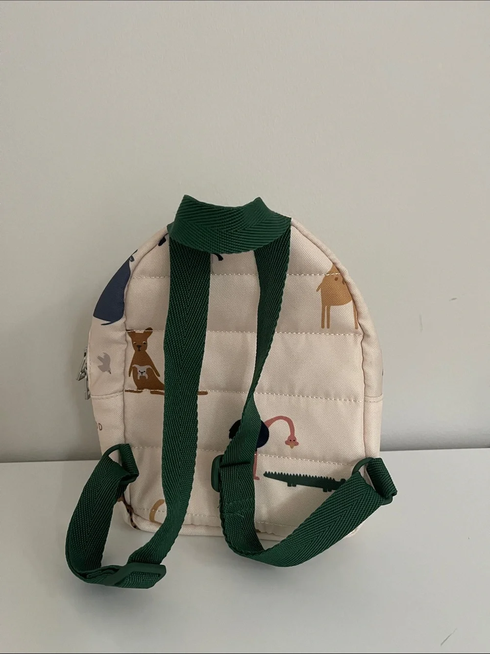 LIEWOOD Kids Lion Print Mini Backpack - Cream